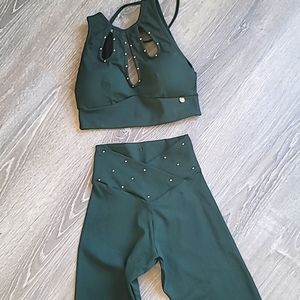 LURE Leggings and Sports Bra Top